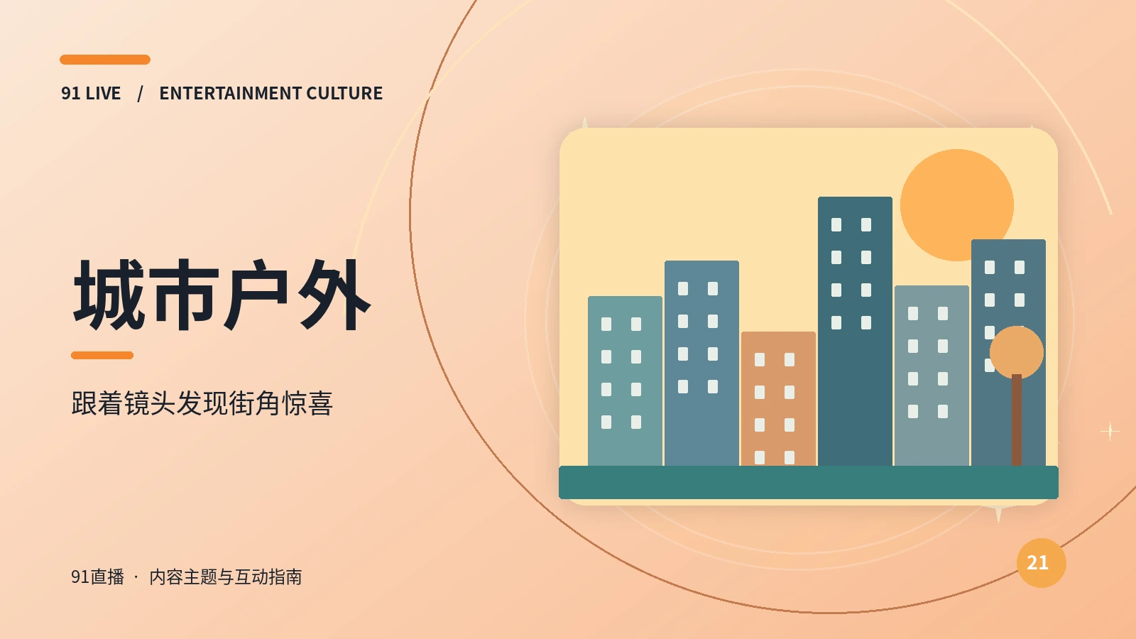 城市漫游与户外